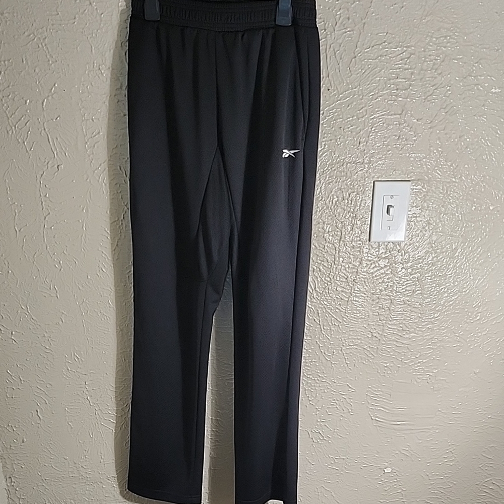 Reebok Men's Black Athletic Pants
